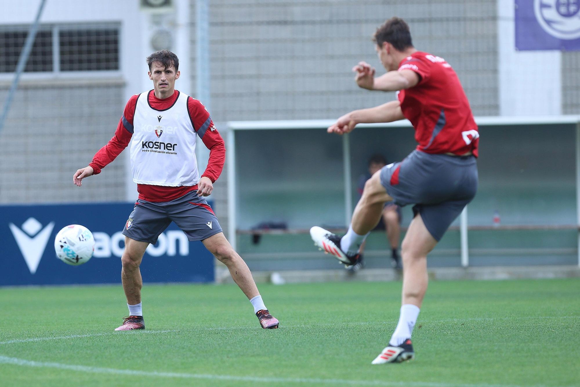 Fotos del entrenamiento de Osasuna (miércoles 10 de septiembre de 2025)