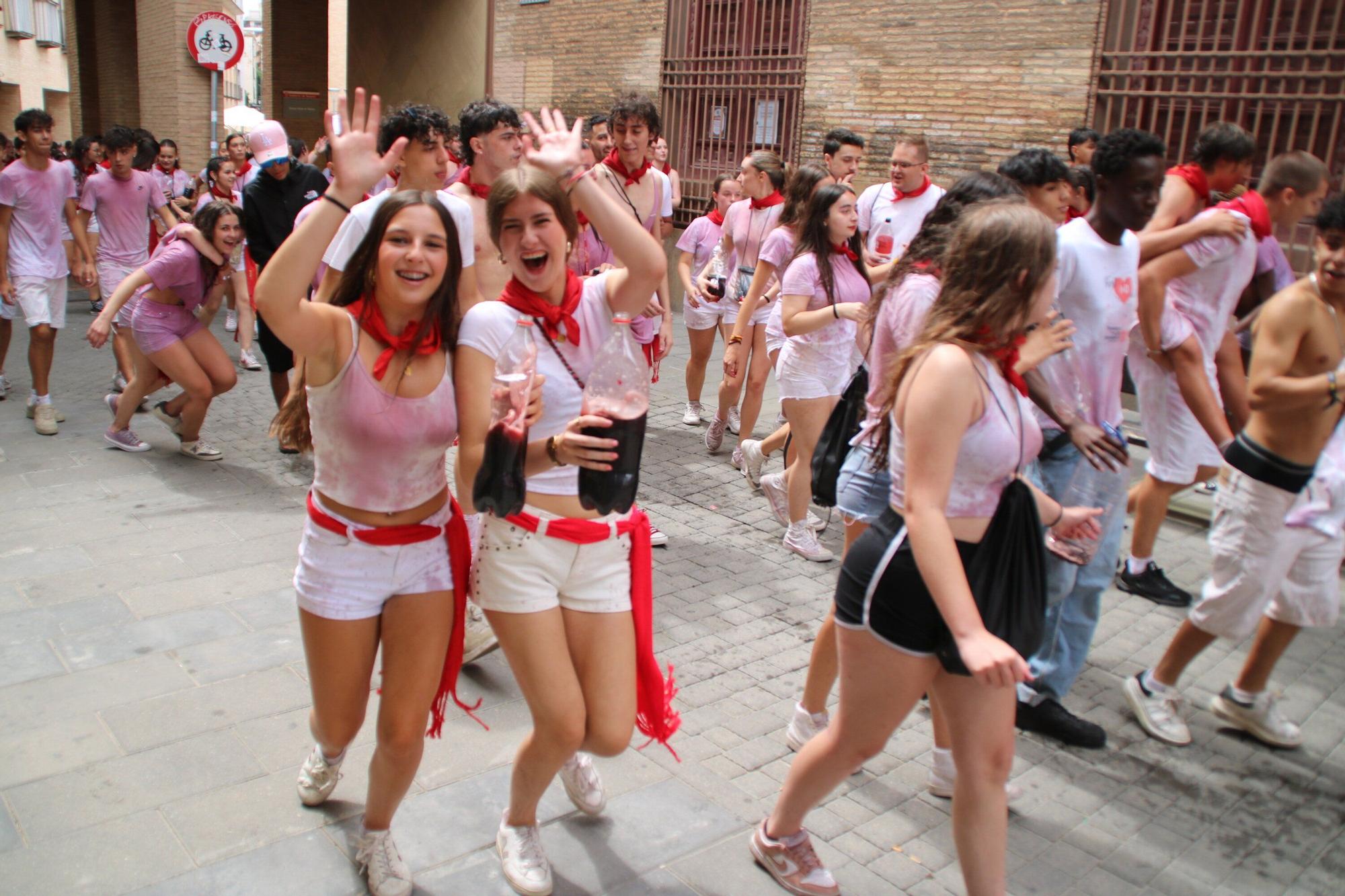 Fotos del cohete de las fiestas de Tudela 2025