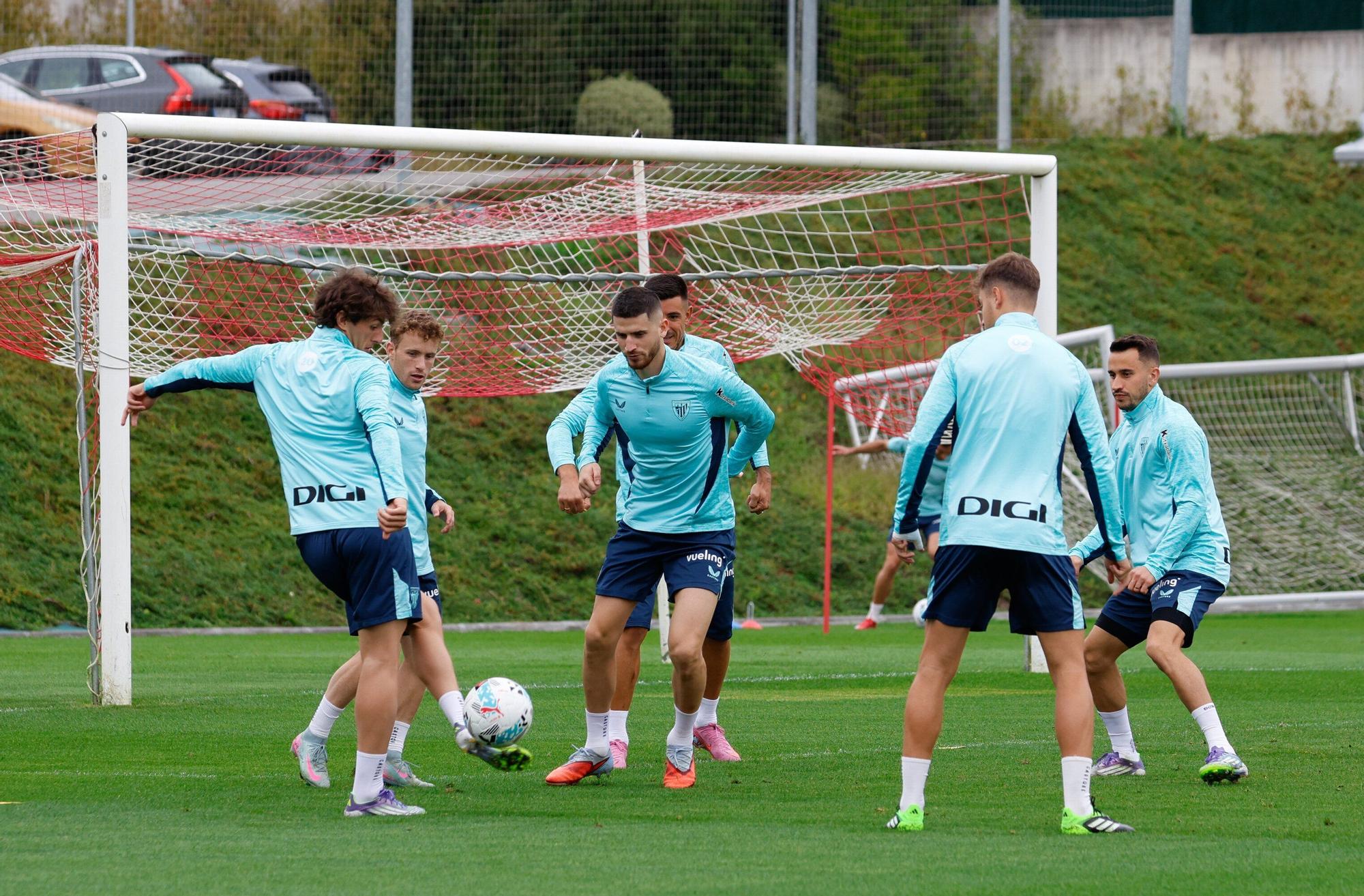 Entrenamiento del Athletic en Lezama