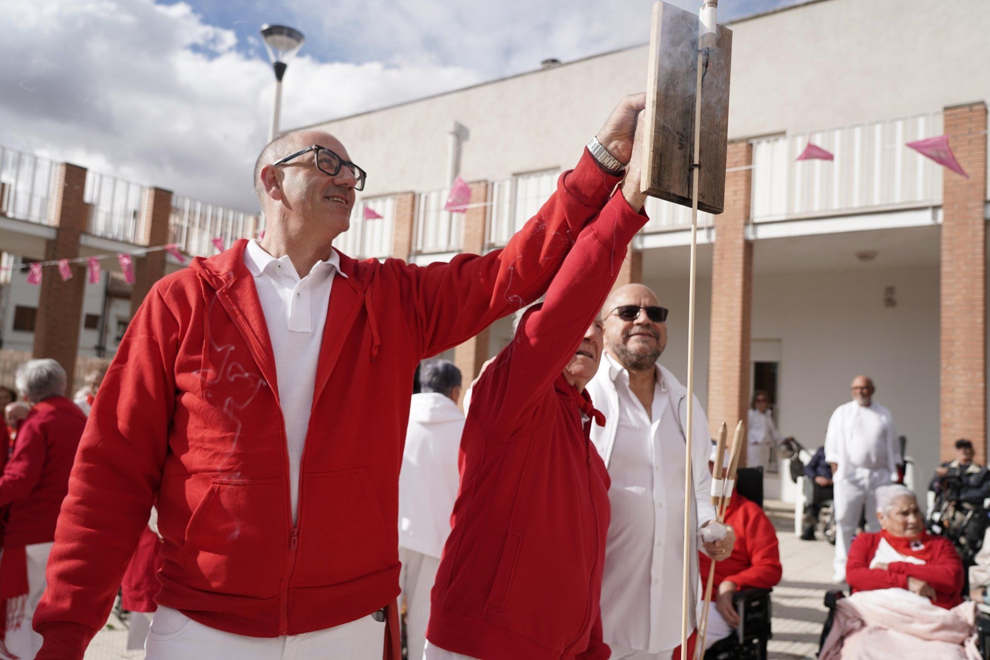 Fotos del cohete de Corella
