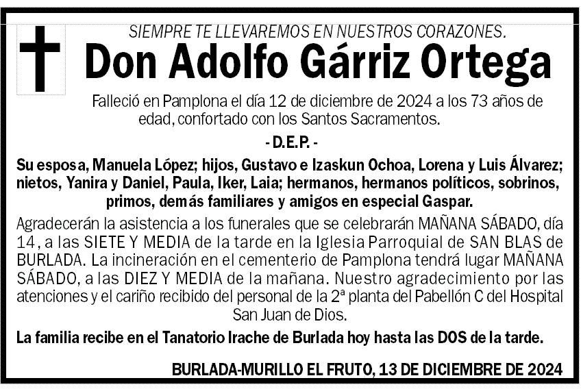 Adolfo Gárriz Ortega