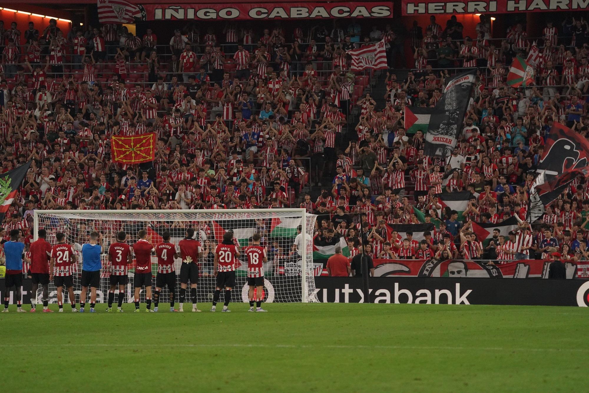 El Athletic - Rayo Vallecano, en imágenes