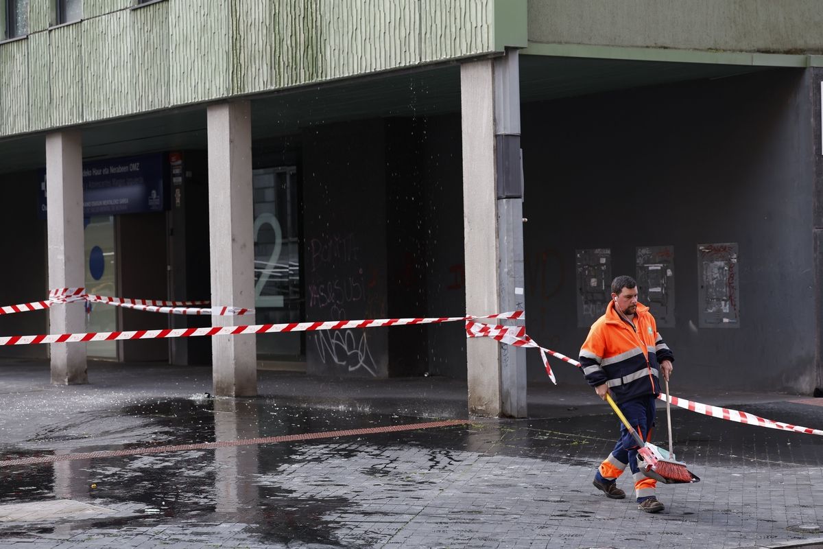 Incendio en un piso de la calle El Carmen de Barakaldo