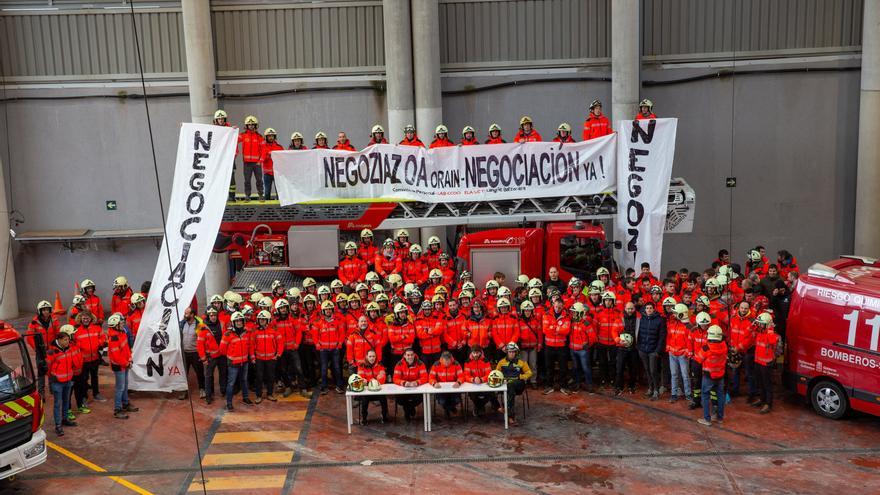 Bomberos de Navarra denuncian parálisis en Interior para actualizar condiciones laborales clave