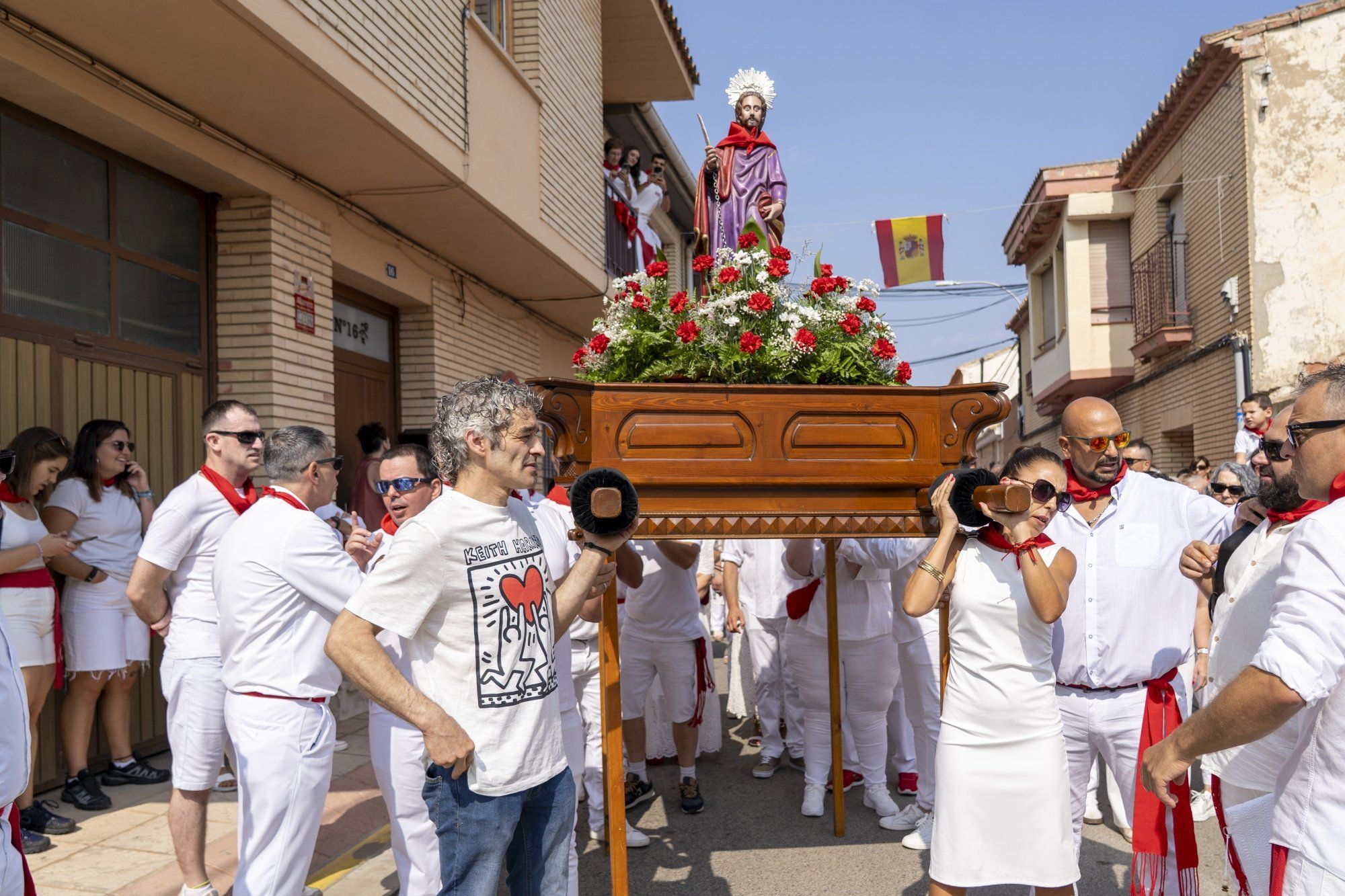 Fotos de la procesión de Ribaforada