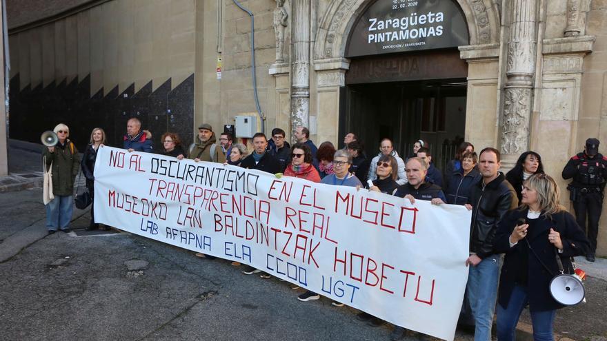 Trabajadores denuncian &quot;oscurantismo&quot; en el Museo de Navarra por la eliminación de 5 plazas