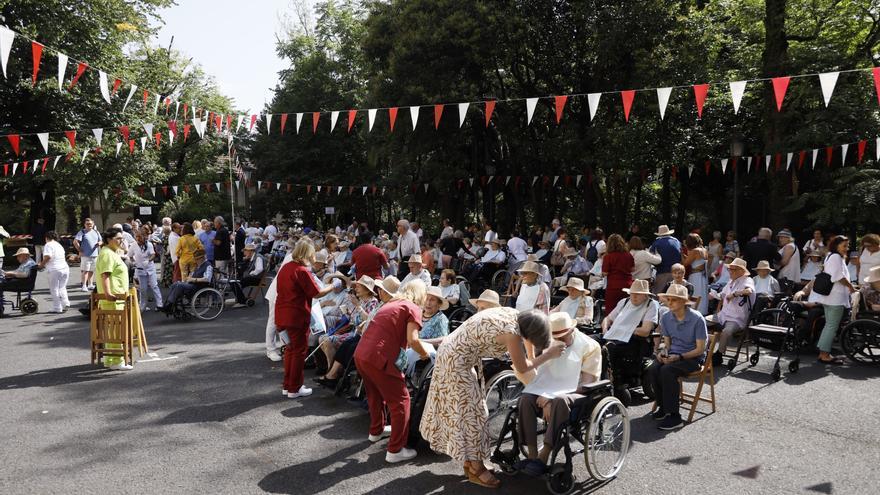 La Misericordia se luce en honor a San Mamés
