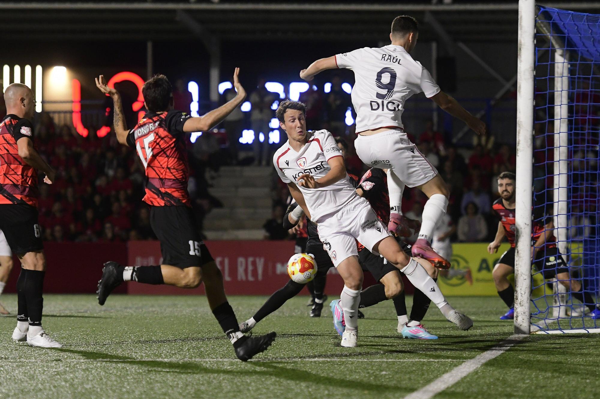 Fotos del partido de Copa del Rey Sant Jordi-Osasuna