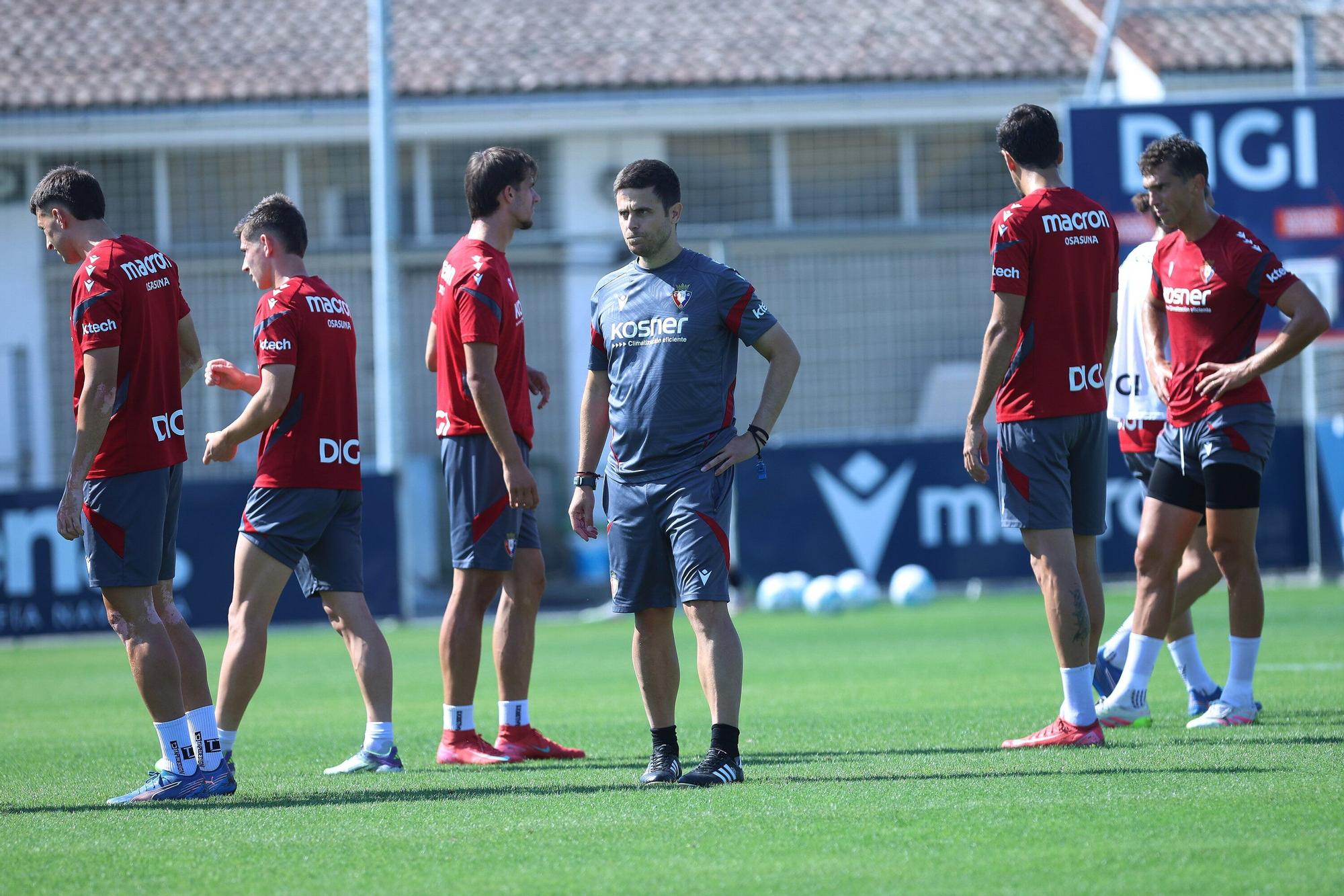 Fotos del entrenamiento de Osasuna (23/08/2025)