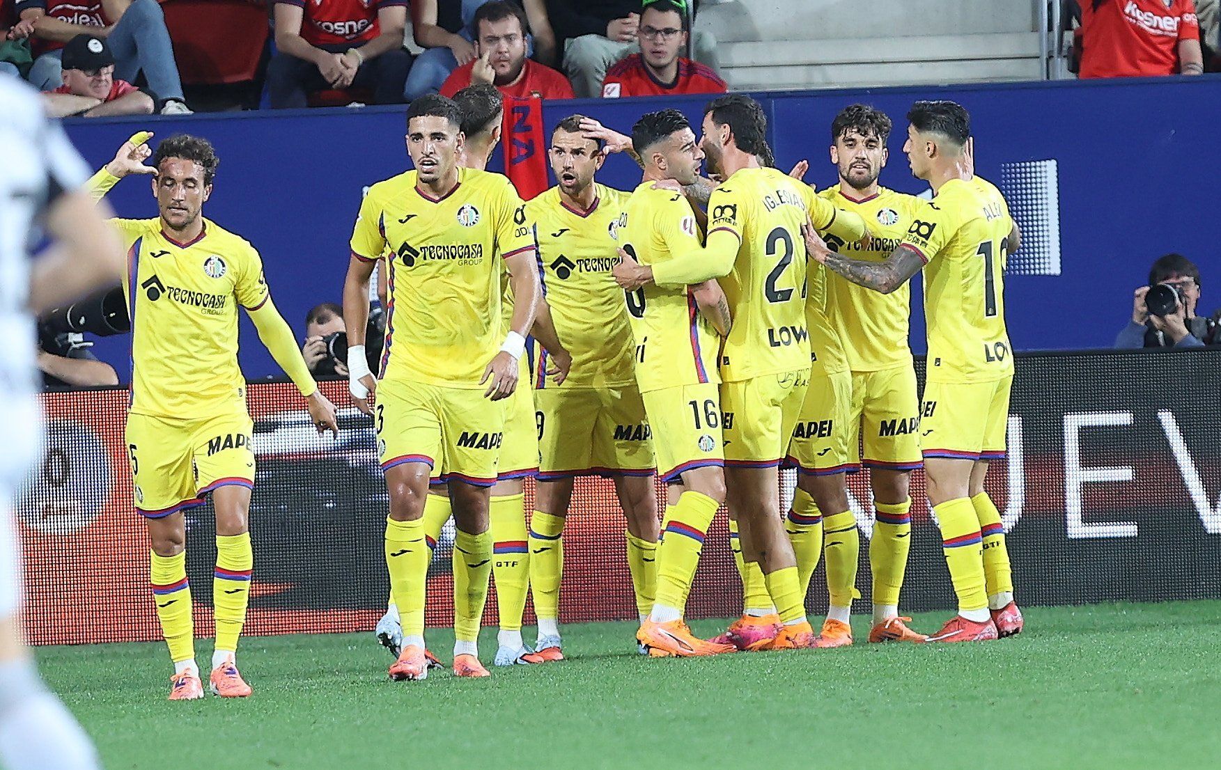 Fotos del Osasuna-Getafe en El Sadar