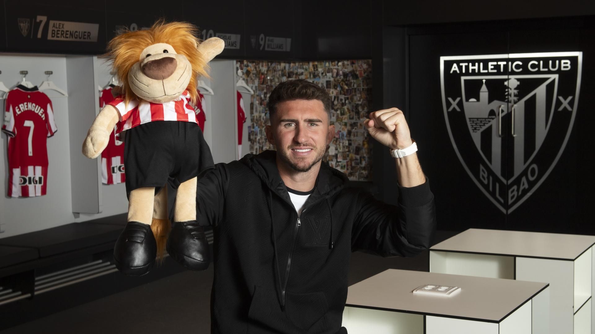 En imágenes: así luce de nuevo Laporte la camiseta del Athletic