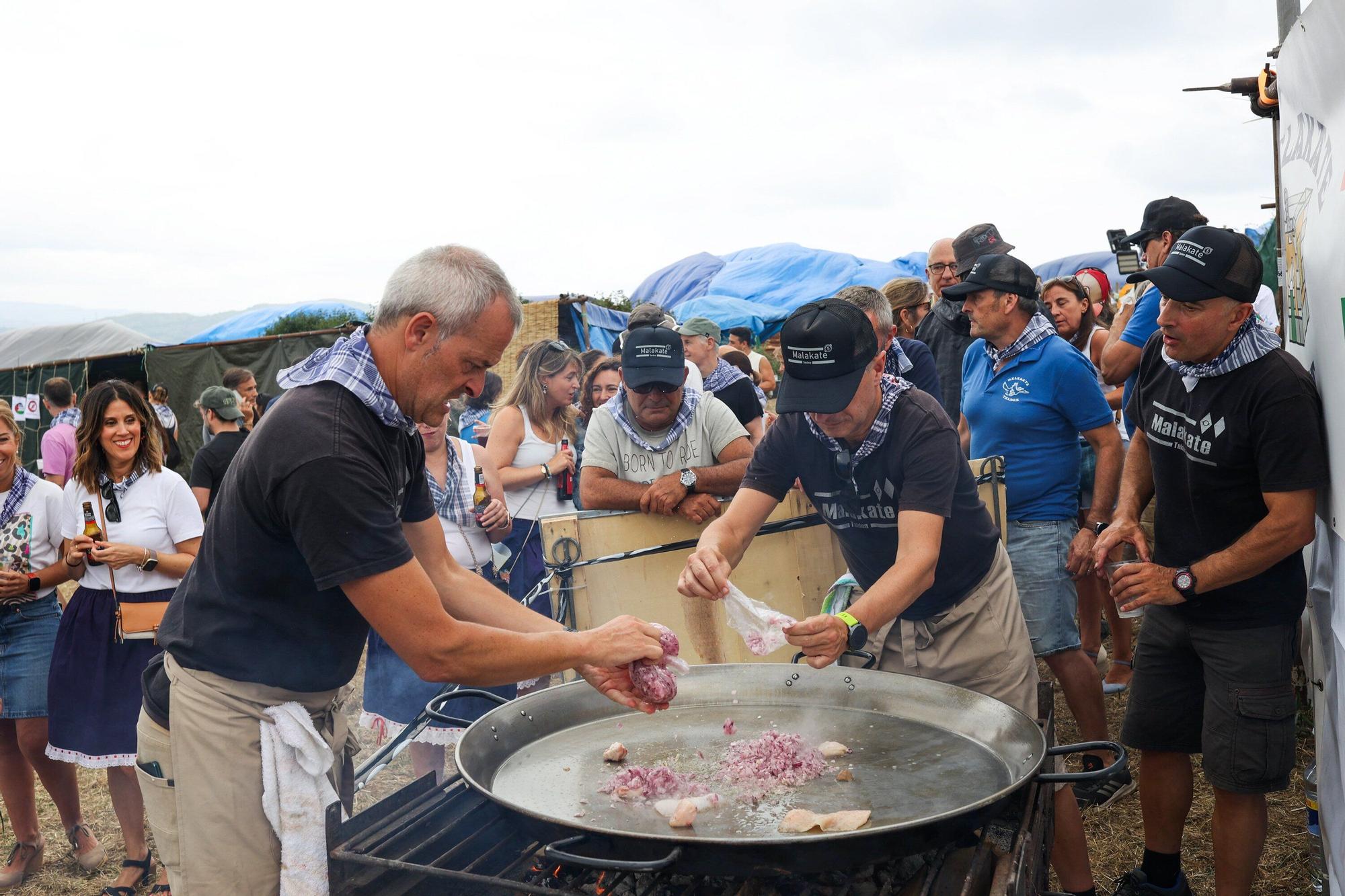 En imágenes: Getxo celebra sus Paellas de Aixerrota