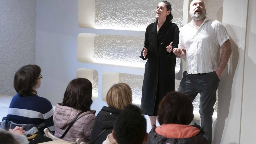 Los comercios de Vitoria se convierten en teatros esta semana