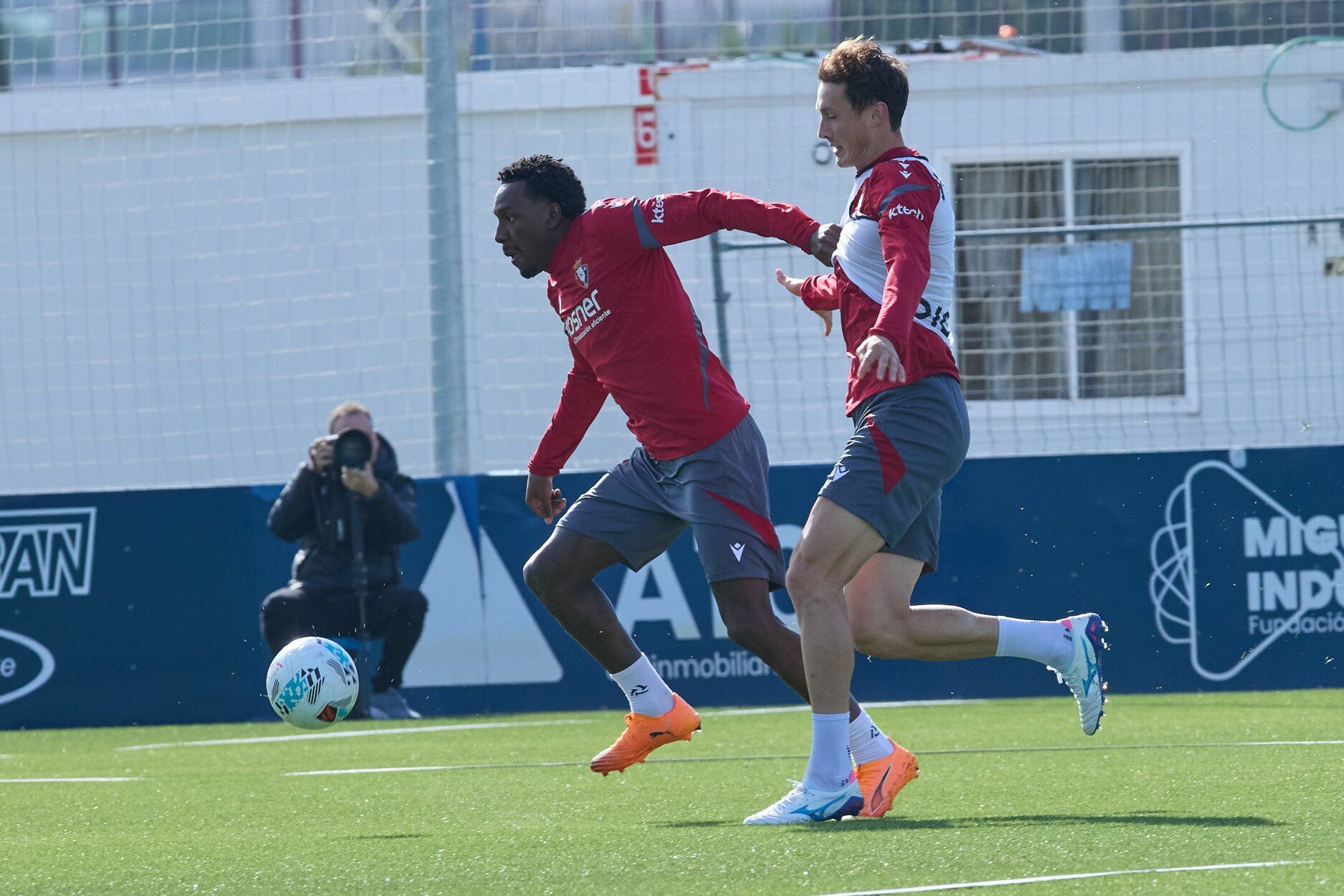 Fotos del entrenamiento de Osasuna (27/09/