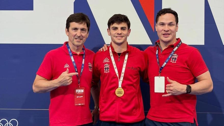 Oro de nuevo para Andrés Unzué