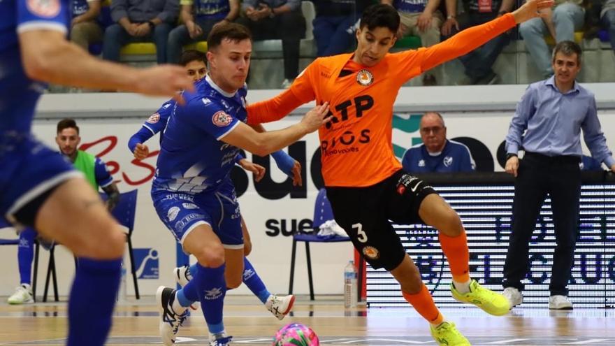 Una mala primera mitad condena al ATP Tudelano