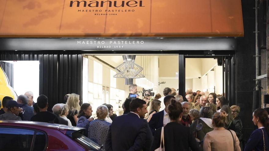 Don Manuel inaugura una nueva pastelería en Alameda Recalde
