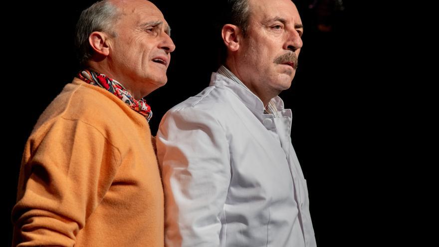 Pepe Viyuela y Antonio Molero protagonizan en Bilbao  la comedia &#039;El barbero de Picasso&#039;