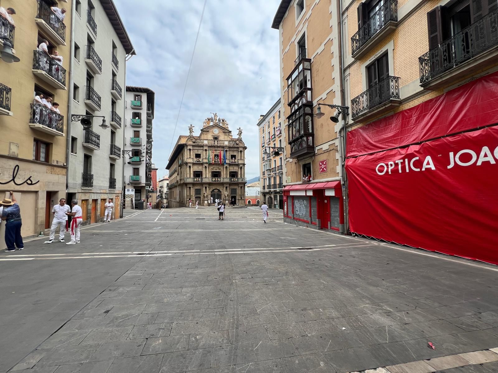 San Fermín 2025 | Momentos previos al lanzamiento del Chupinazo