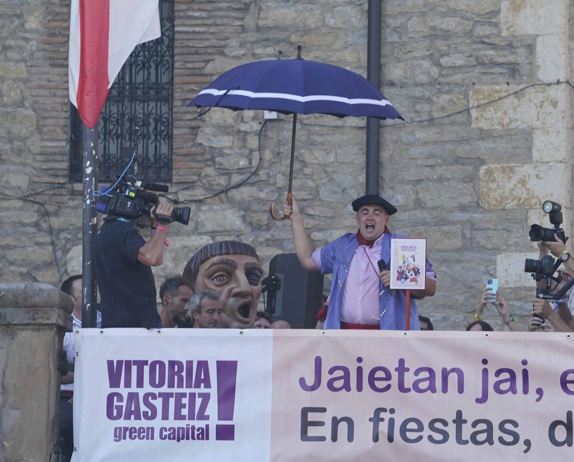 En imágenes: Así ha sido la bajada de Celedón en 2025