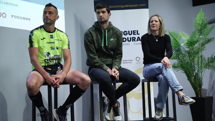 Los navarros Asier Martínez, Izaskun Osés y Joseba Alzueta participan en la novena Jornada de Deporte y Salud de AEDONA