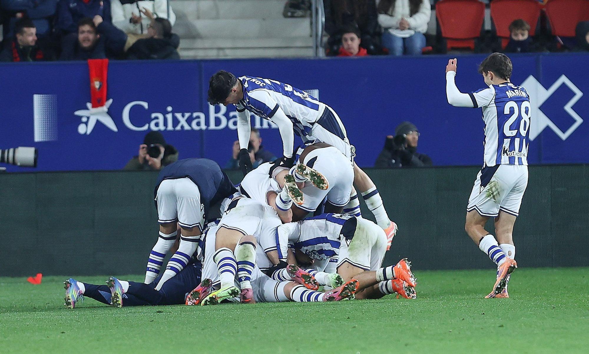 Osasuna - Real Sociedad, en las fotos de Oskar Montero