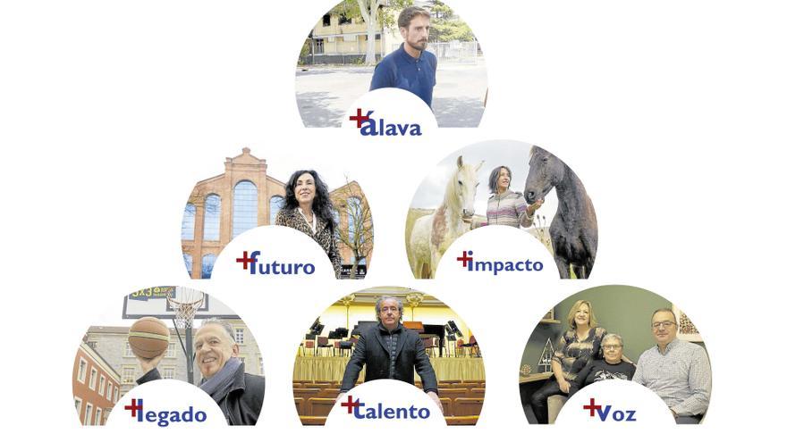 Alaveses con vidas y objetivos ejemplares