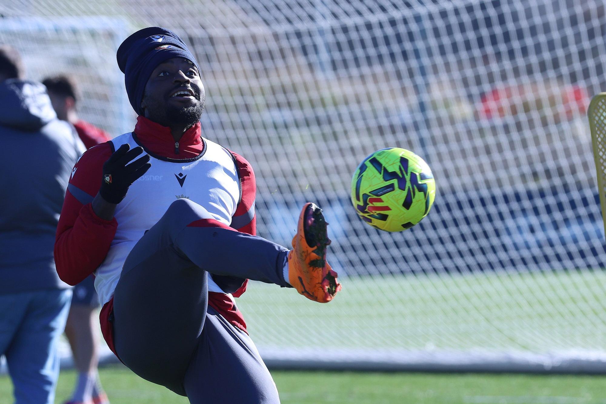 Fotos del entrenamiento de Osasuna de este jueves 27 de noviembre