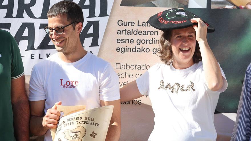 La navarra Kortaria vuelve a vencer el Campeonato de Euskal Herria de Queso Idiazabal