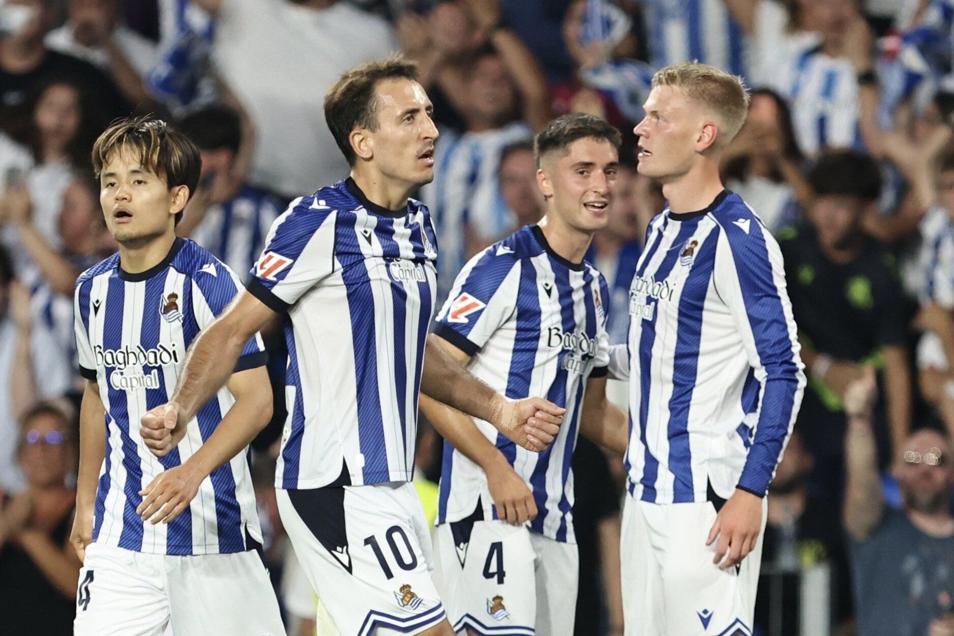 [Fotos] Partido loco en Anoeta de la Real Sociedad y el Espanyol