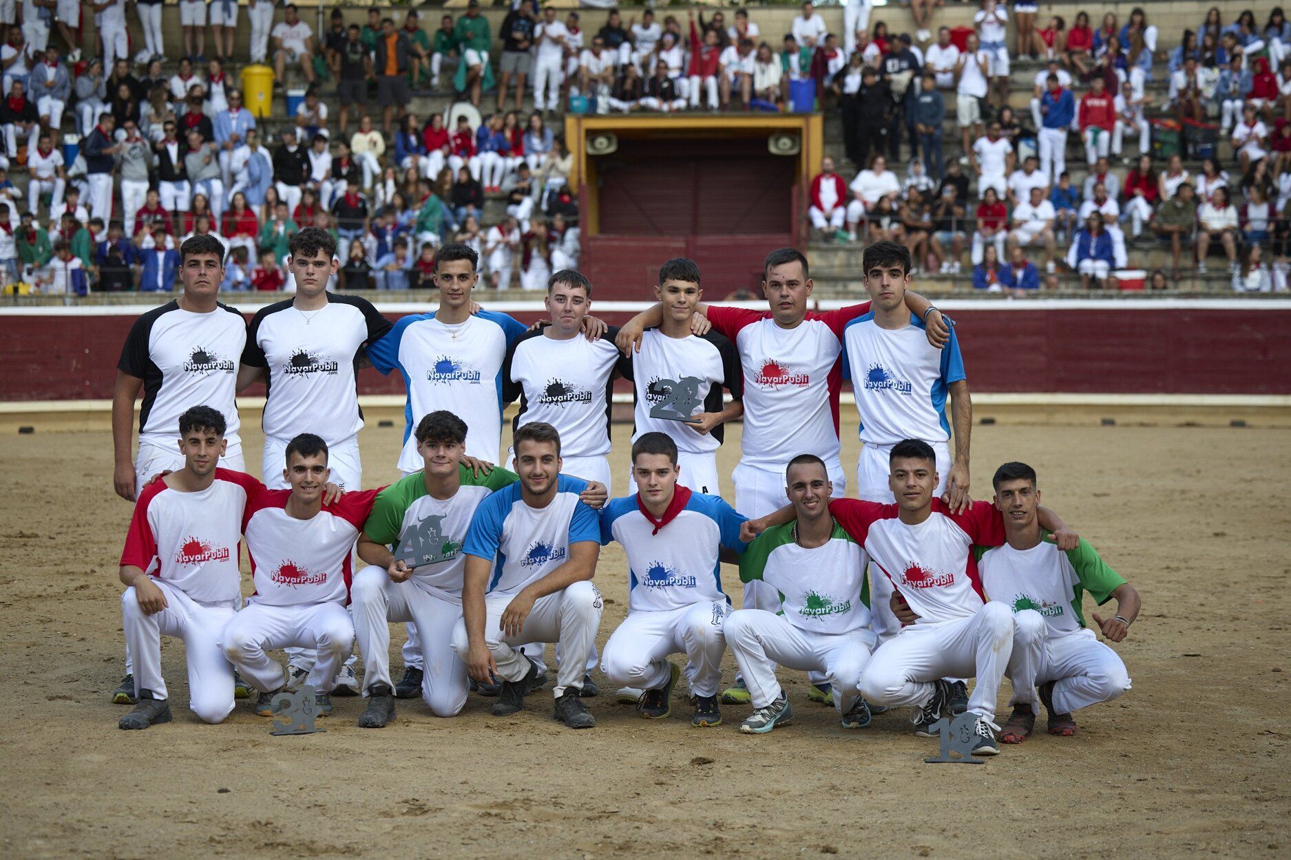 Fotos del concurso de recortadores de fiestas de Tafalla