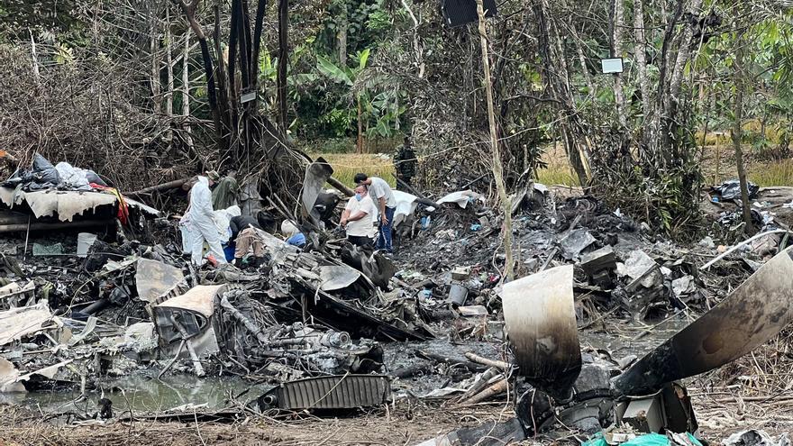 El angustioso relato de un superviviente del accidente de avión militar en Colombia