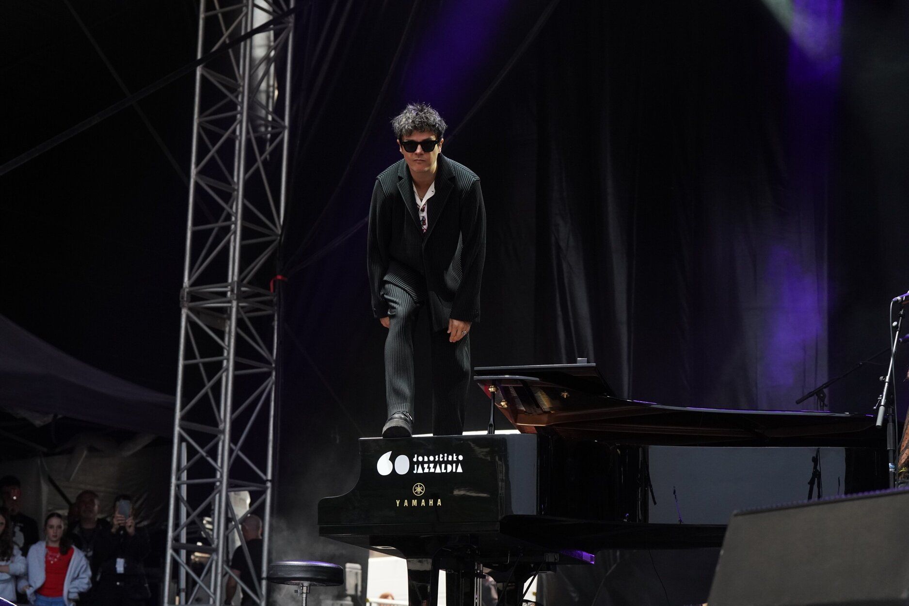 Jamie Cullum deslumbra Donostia