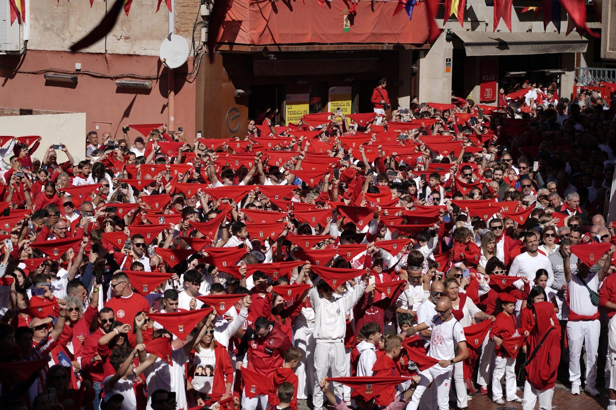 Fotos del cohete de Corella