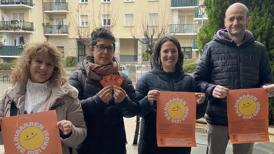 Zaldibar lanza 700 bonos para reforzar el comercio