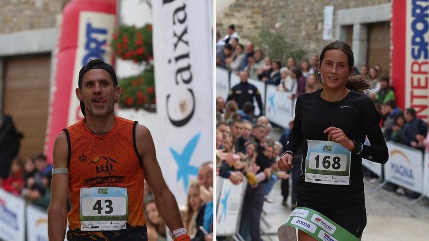 Raúl Amatriain y Nerea Murua triunfan en la XVIII Roncesvalles-Zubiri