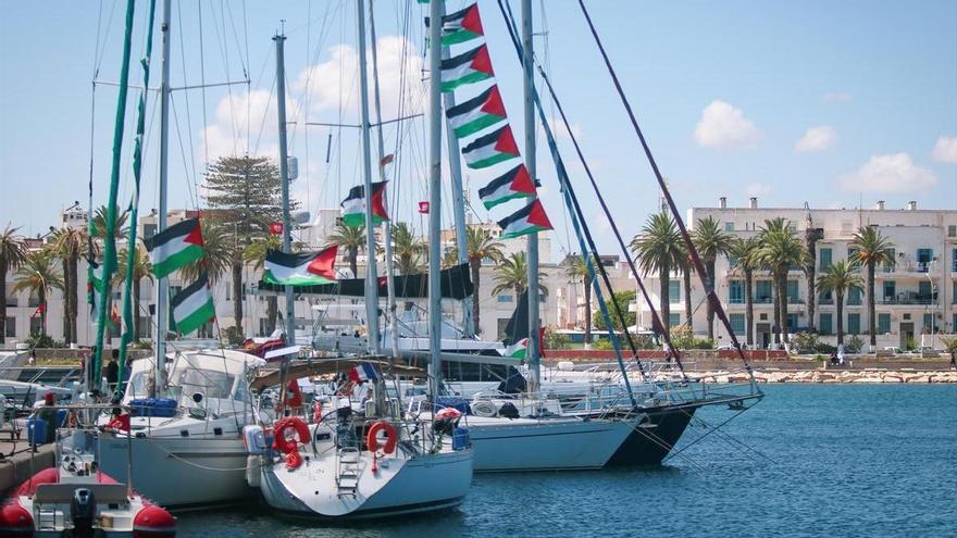 La Global Sumud Flotilla pide &quot;escolta y observadores&quot; tras denunciar explosiones y la presencia de drones