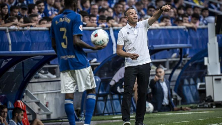 Sergio Francisco: “El Oviedo hizo el gol en la primera ocasión que tuvo”