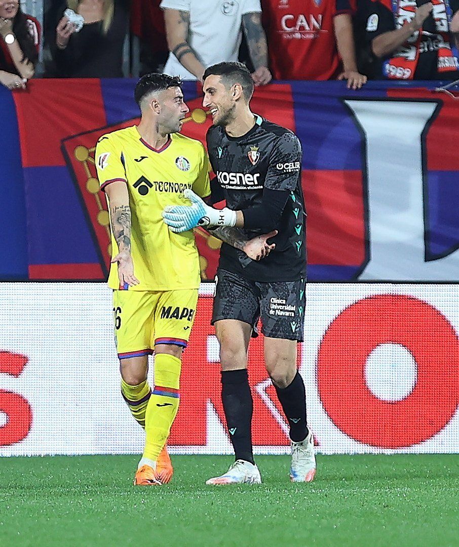 Fotos del Osasuna-Getafe en El Sadar