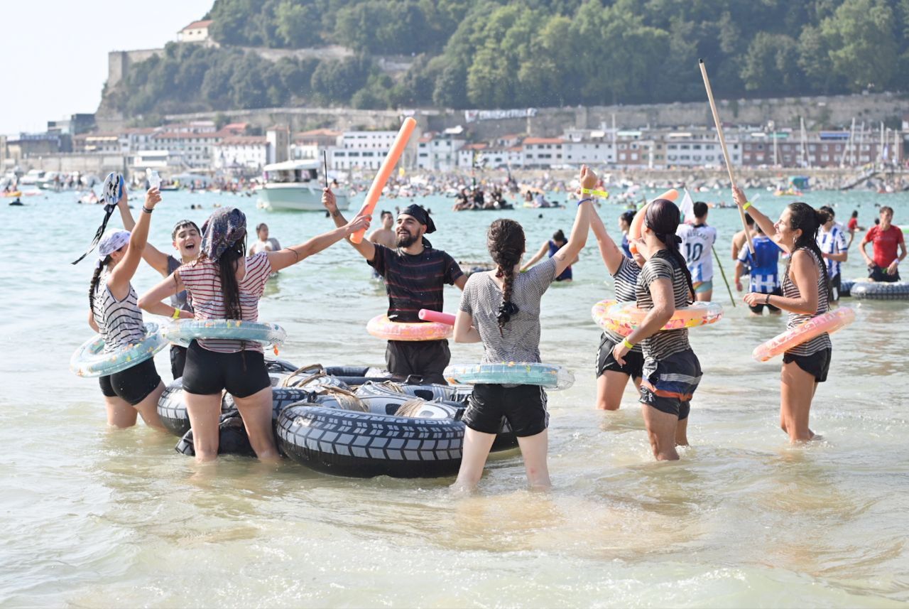 Los piratas invaden Donostia