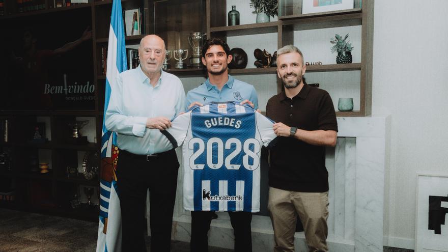Gonçalo Guedes: “Estoy deseando jugar en Anoeta para darlo todo”