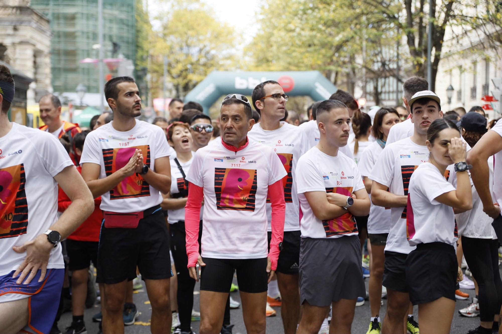 En imágenes: la Herri Krosa calienta motores en Bilbao