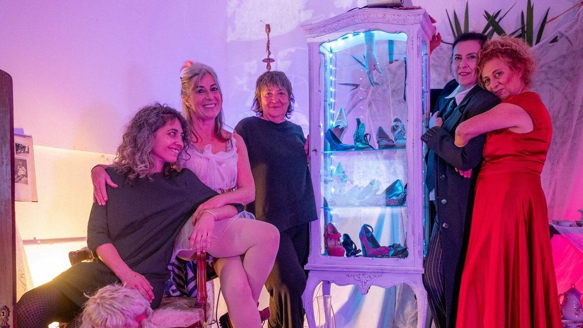 Las protagonistas y anfitrionas de la iniciativa en Haz.