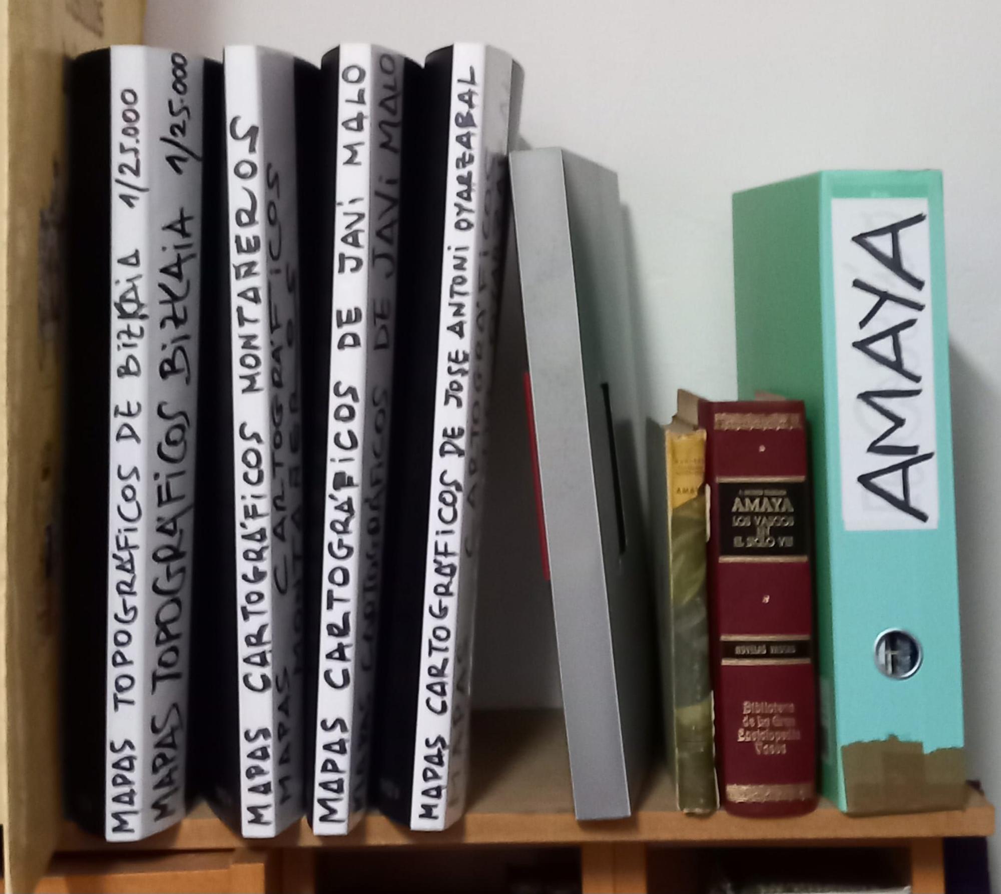 Colección de mapas de cordales del autor de este artículo.