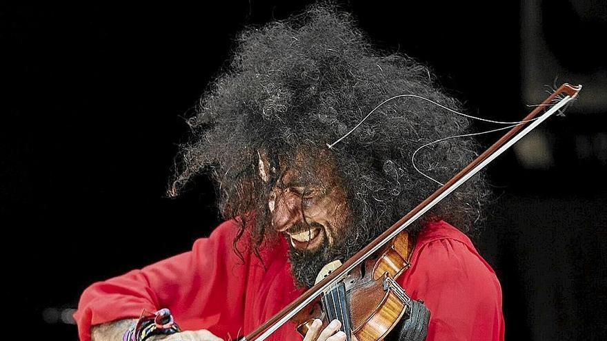Ara Malikian durante un concierto el pasado mes de octubre.  | FOTO: IÑAKI PORTO