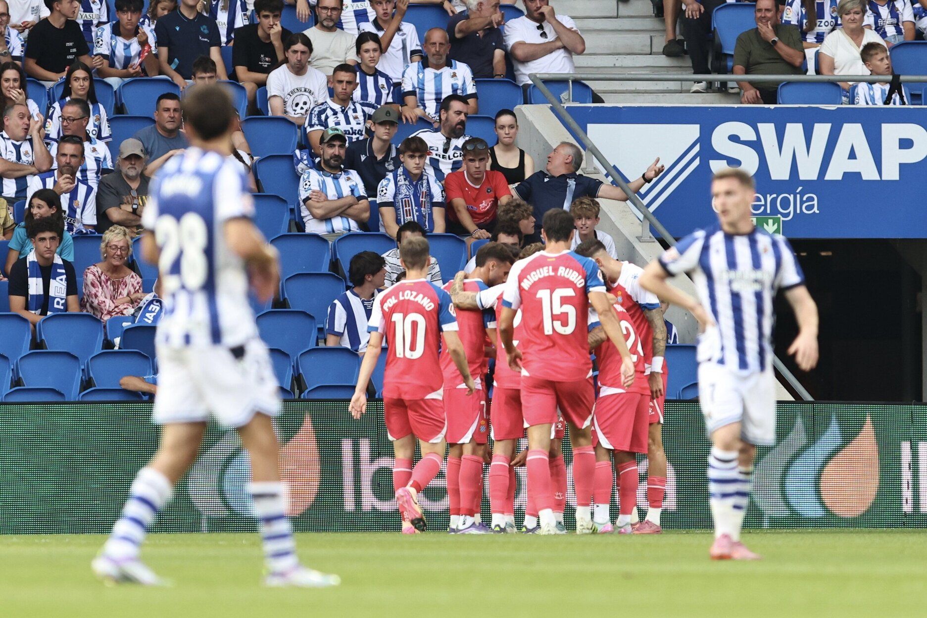 Partido loco en Anoeta de la Real Sociedad y el Espanyol