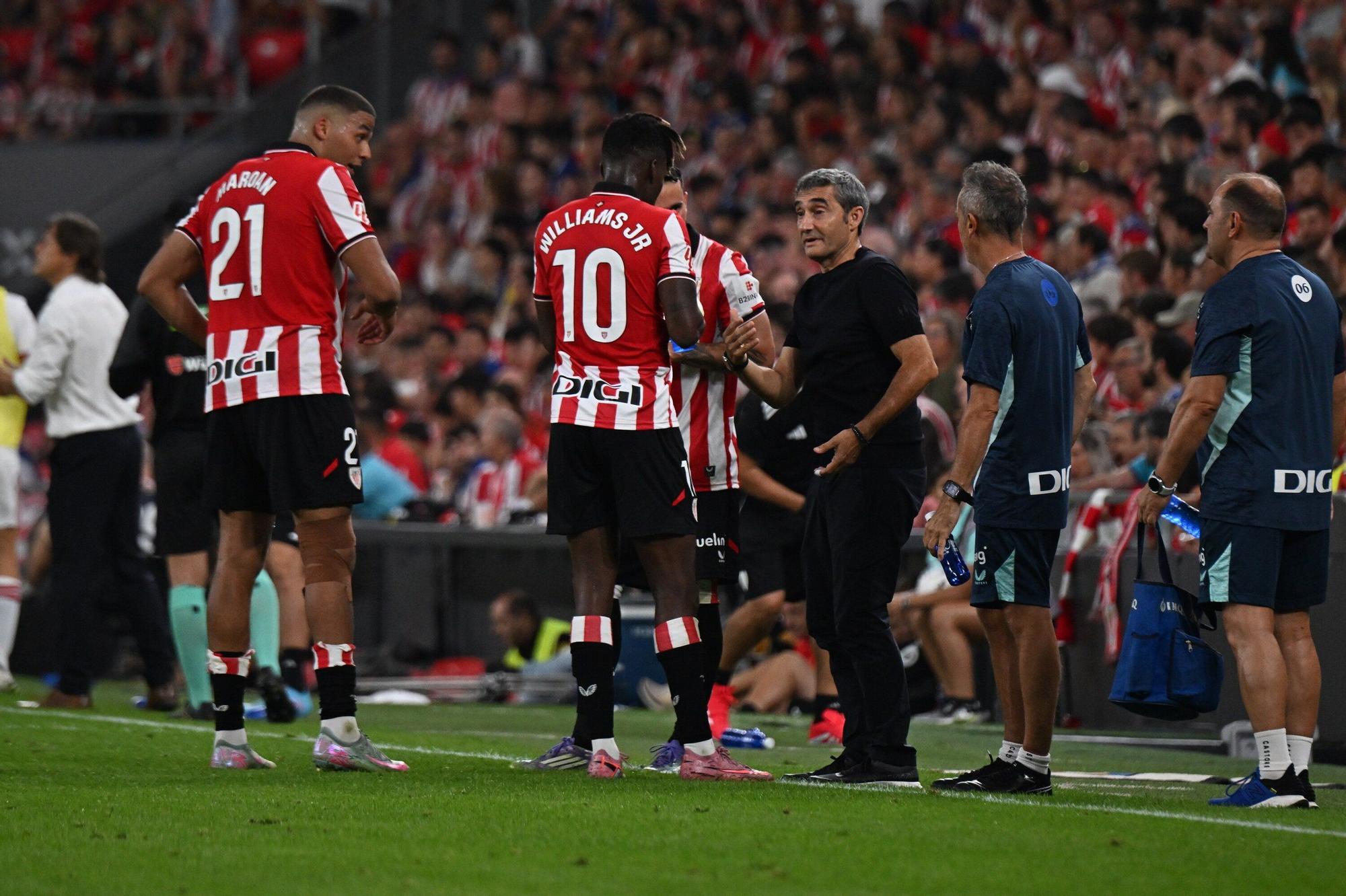 El Athletic-Sevilla, en imágenes