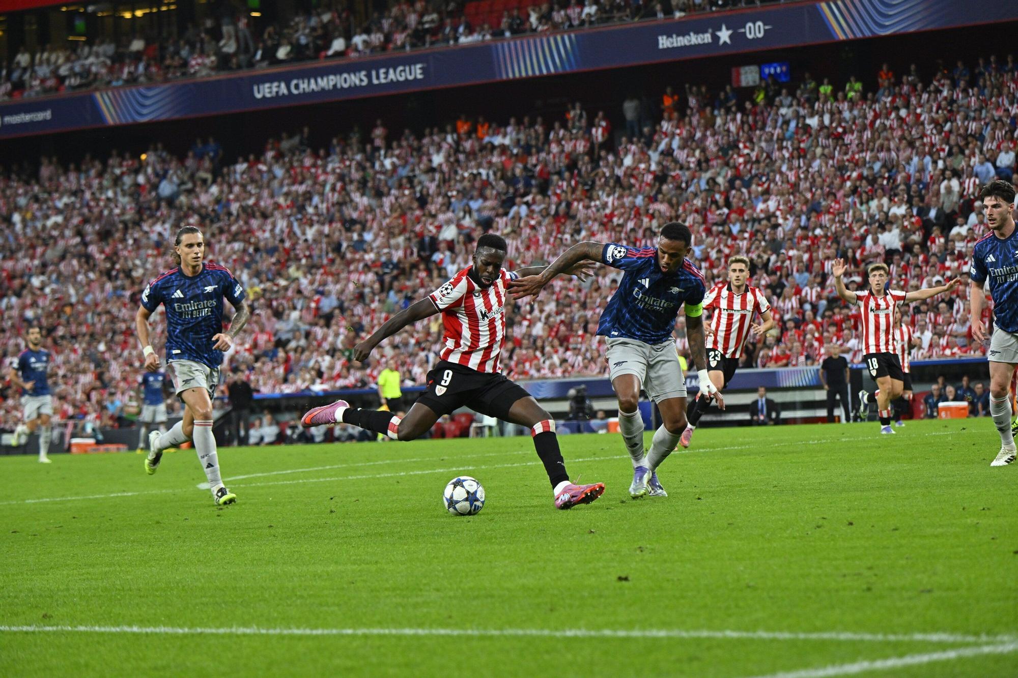 El Athletic-Arsenal, en imágenes