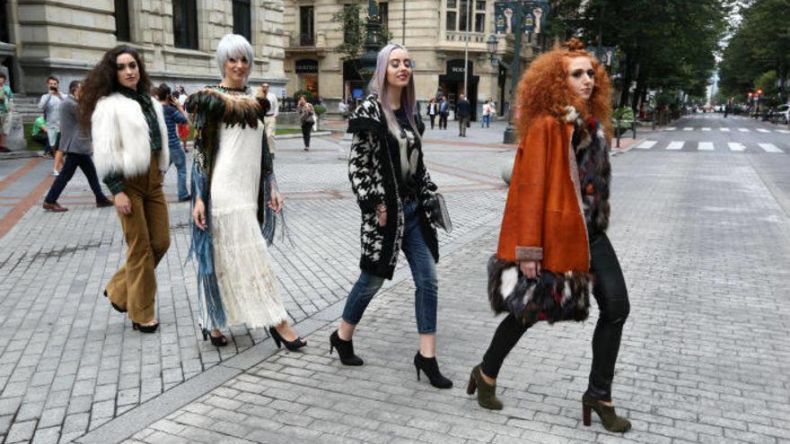 La Gran Vía de Bilbao se transformará mañana en un gran escaparate