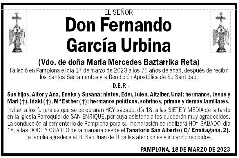 Fernando García Urbina